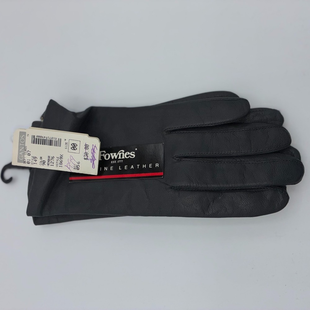 Fownes Genuine Leather Gloves NWT Vintage Gantos Deadstock